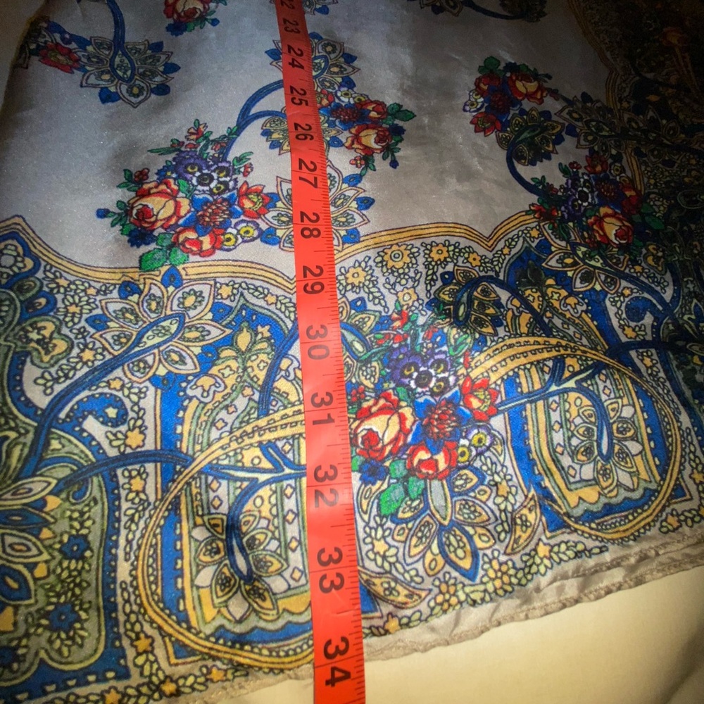 Johnny Was  Patterned Scarf - Picture 2 of 6